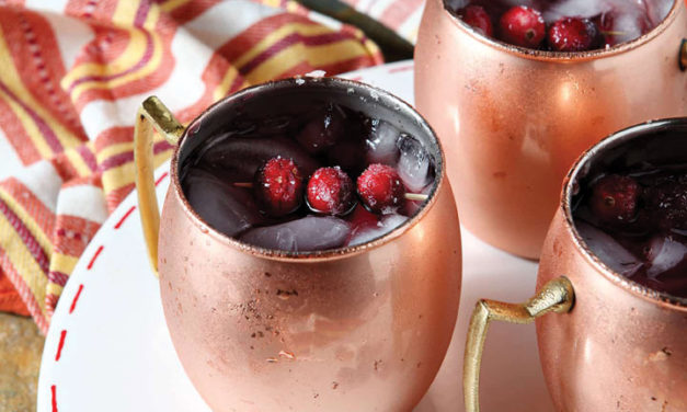 Cranberry Mules with your Thanksgiving feast!