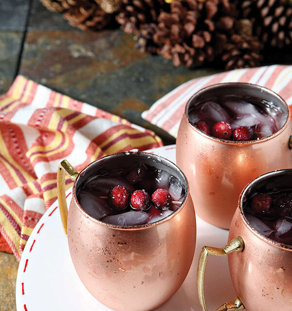 Cranberry Mules