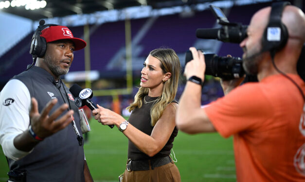 FOX SPORTS’ JENNY TAFT CARES ABOUT THE UFL