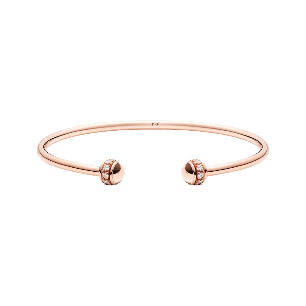 Piaget Possession Open Bangle Bracelet in rose gold