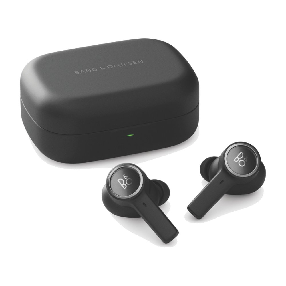 Bang & Olufsen Beoplay EX wireless earbuds with charging case